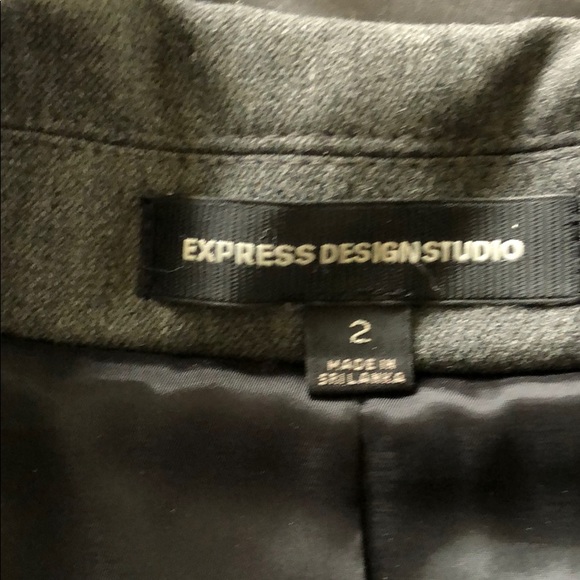 Express gray blazer - Picture 3 of 5
